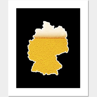 Germany country funny beer German soccer football Posters and Art